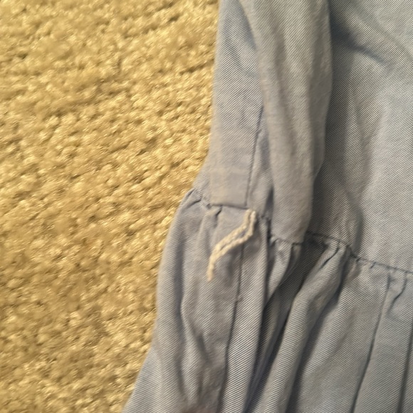 Ralph Lauren girls cotton oxford shirtdress size 8 - Picture 6 of 7